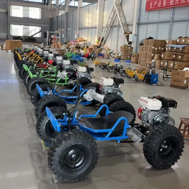 212cc Four Stroke  All Terrain Off Road Kart Electric Motorcycle Four Wheel Beach Drift Vehicle