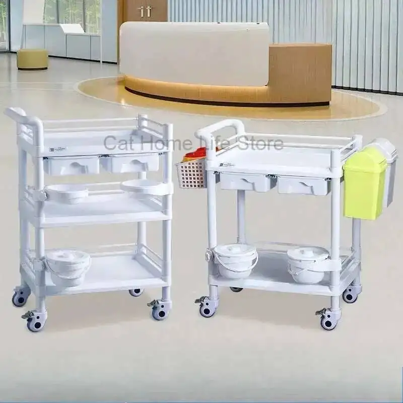 

Cart Wheel Beauty With Salon Workshop Trolley Carritos Salon Furniture Beauty Salon Organizadores Werkzeugwagen Barber Equipment