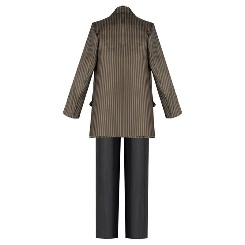 سيريوس الأسود تأثيري حلي الخيال ماجيك تمويه الكبار الرجال معطف شريط قميص السراويل وتتسابق هالوين كرنفال حفلة البدلة