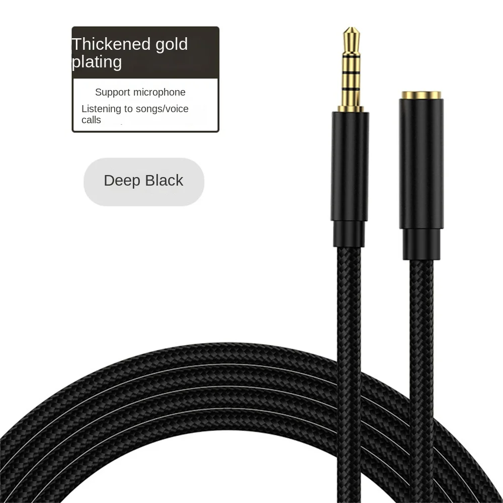 Игровой кабель для наушников Cloud Alpha, сменный кабель в нейлоновой оплетке, Прямая поставка