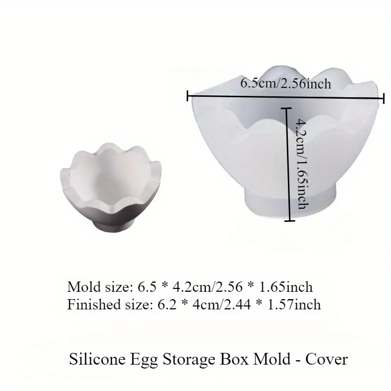 1pc Easter Eggshell Silicone Molds for Candle Holder,Irregular Shape Home Decor Crafting Tools,Silicone Material for DIY Plaster