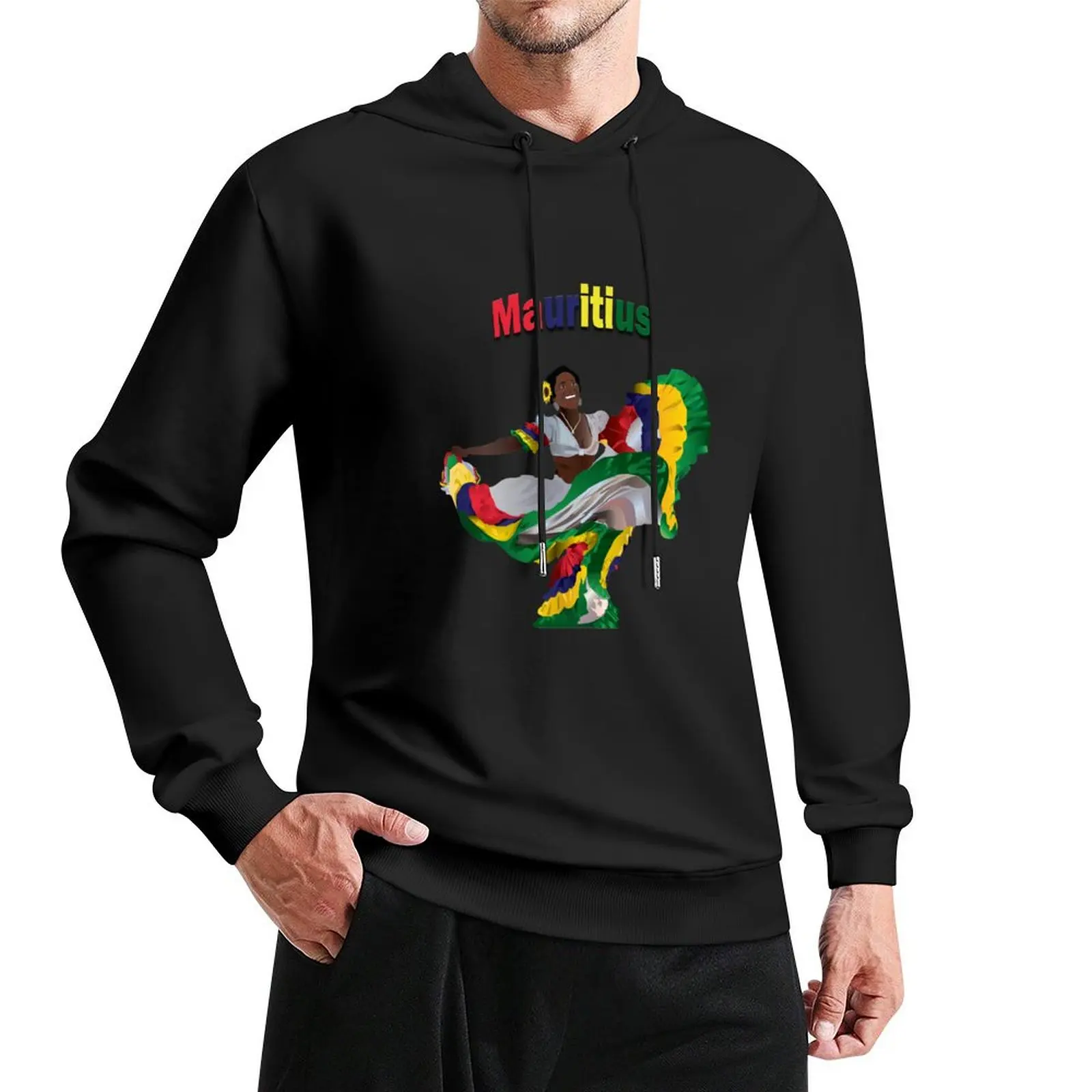 Mauritius Paradise Island Pullover Hoodie graphic t shirts men hoodie