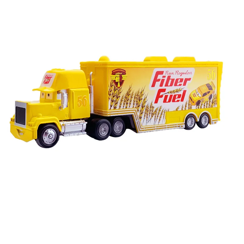 Viele LKW-Spielzeugmodell-Sammlungen: Chick Hicks King Lightning Hudson Auto Original Ramirez Legierung Druckguss Rennwagen Container-LKW 3 2 – Detail 9