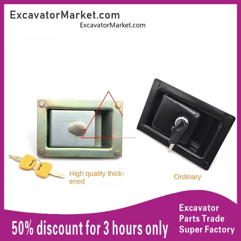 

Excavator Spare For Caterpillar cat e307 308 312 200b 320b/c/d side door lock hydraulic pump side door lock