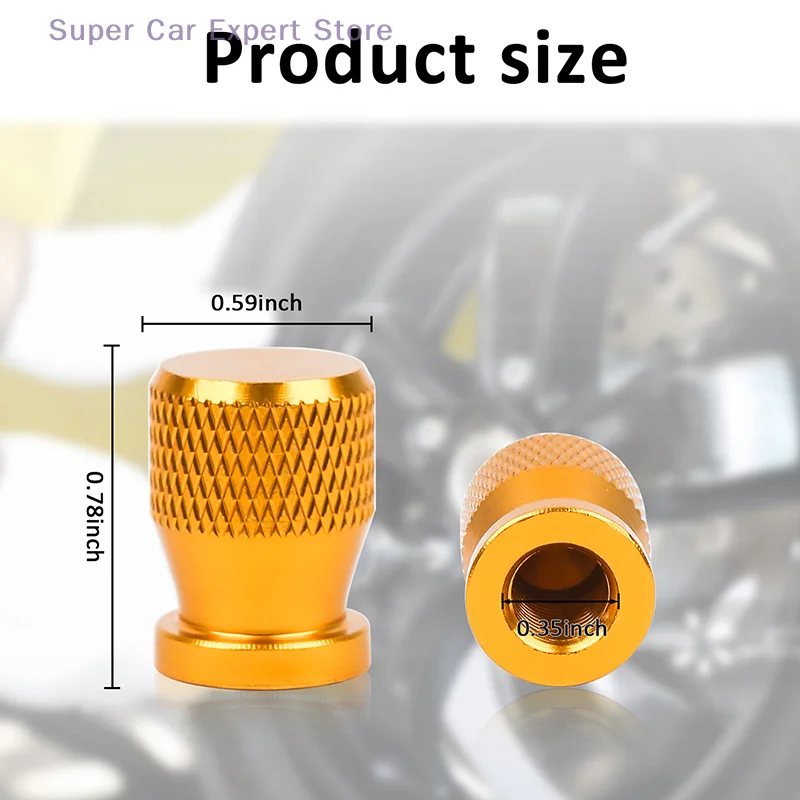 2Pcs Motorcycle Accessories For PCX 125 150 160 PCX125 PCX150 PCX160 2021 2022 Metal Tire Valve Air Port Stem Cover Caps