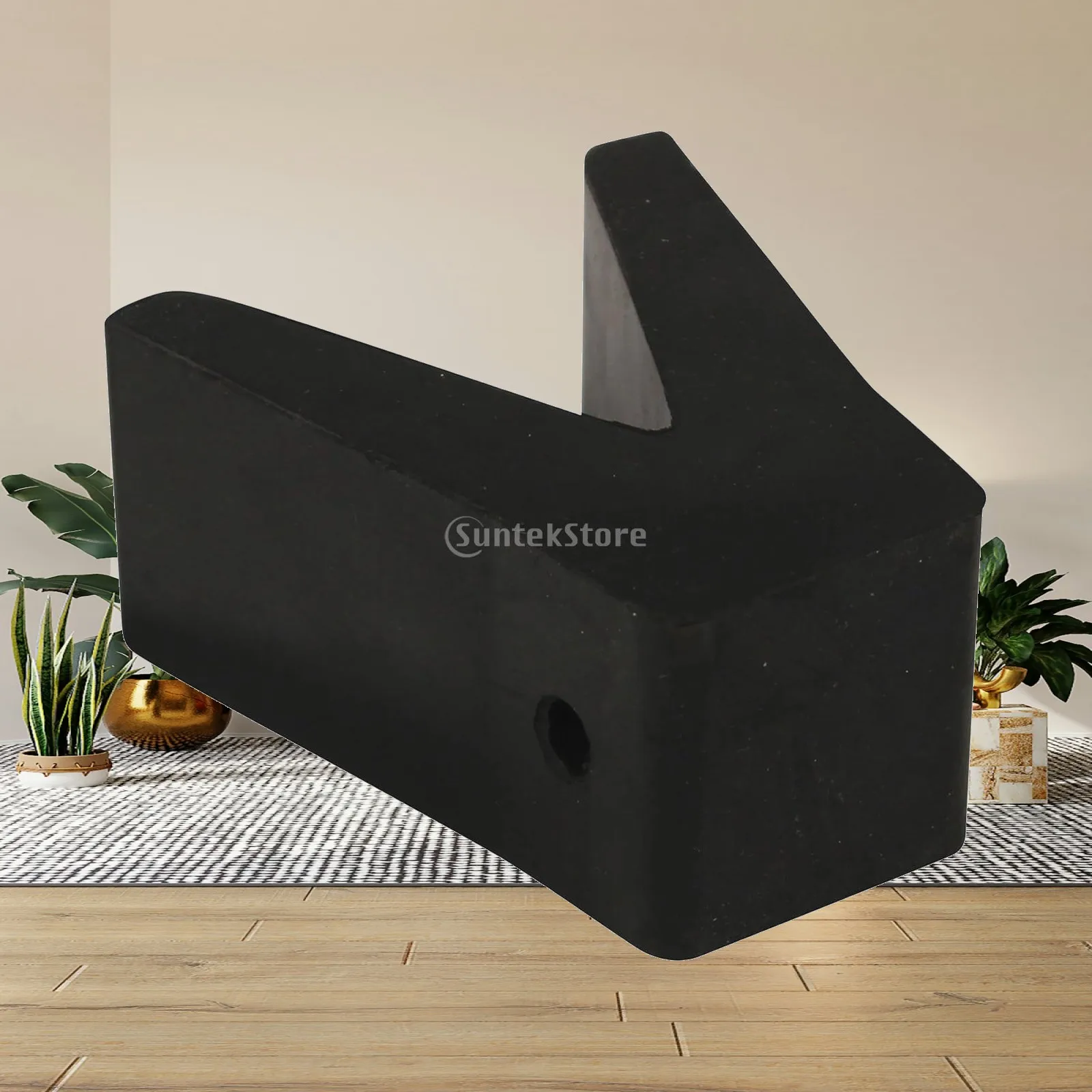 Boat Motor Transom Support Composite Head Shock Absorbing Outboard Motor Protector for Marine Trailer