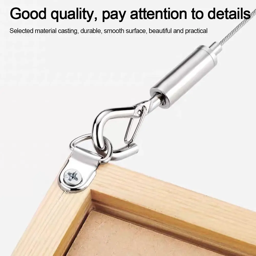 High Quality Stainless Steel Wire Rope Adjustable With Locking Retractable Fastening Lighting Hanging Wire