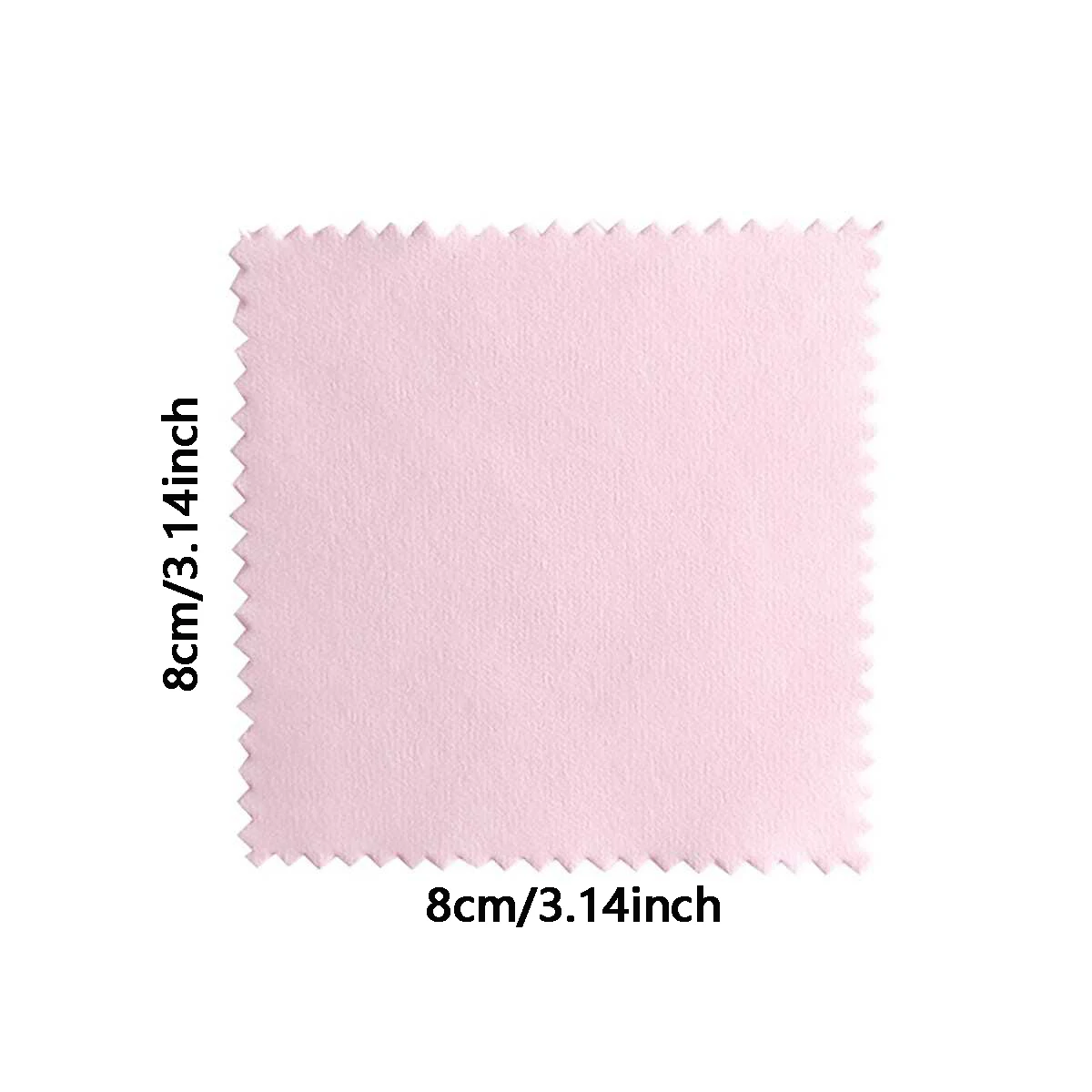 WZNB 50pcs 8x8cm Silver Polishing Cloth Jewelry Cleaning Anti Tarnish Reusable Soft Wiping Cloth Keep Jewelry Shining Tools