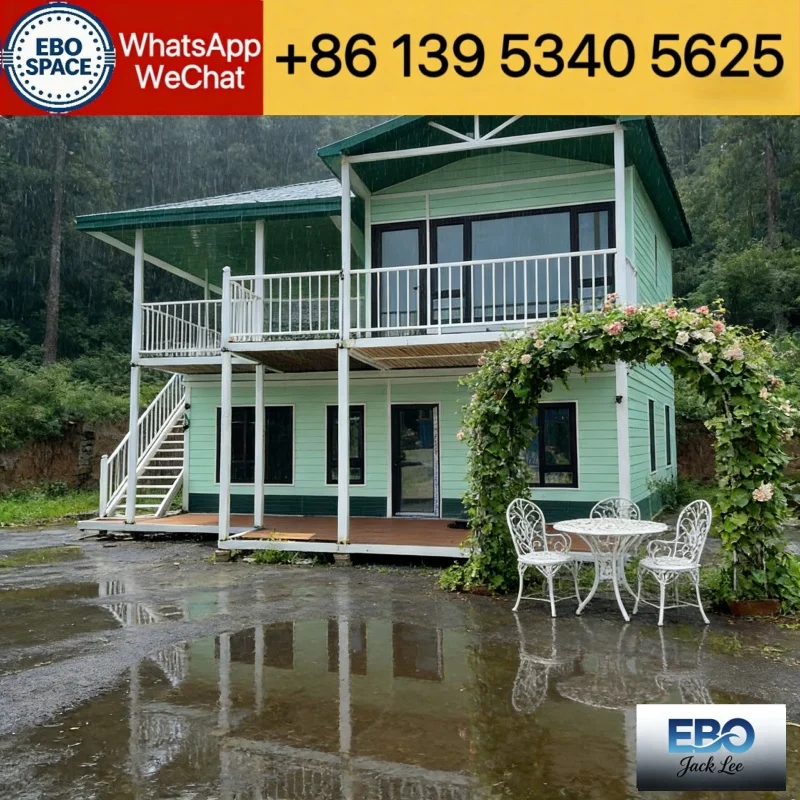 20ft Folding House Container House Expandable Box Prefab Modular Made in China Vacation Home Expandable Box House