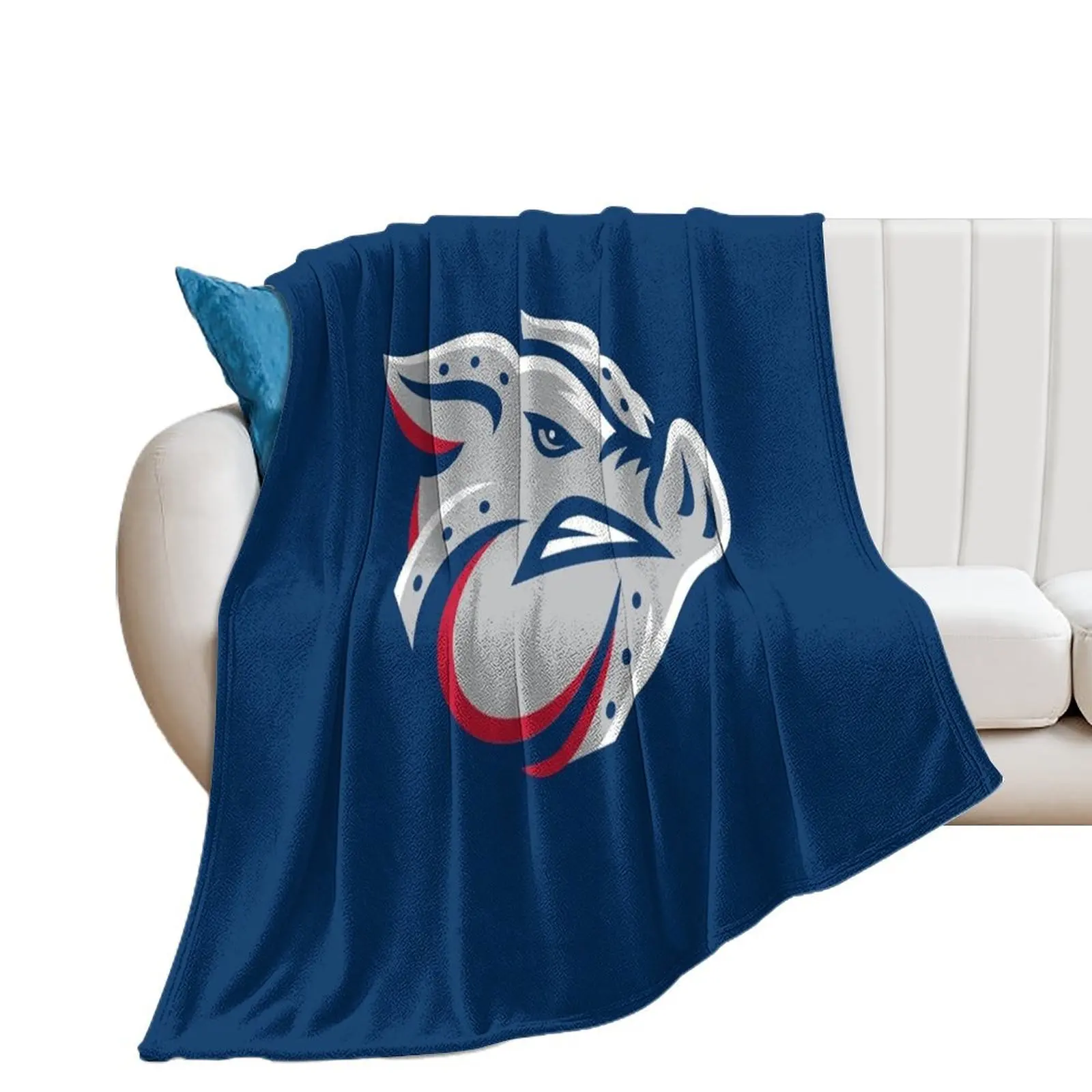 Lehigh Valley IronPigs Throw Blanket warm winter Flannel Fabric valentine gift ideas Hairys Blankets