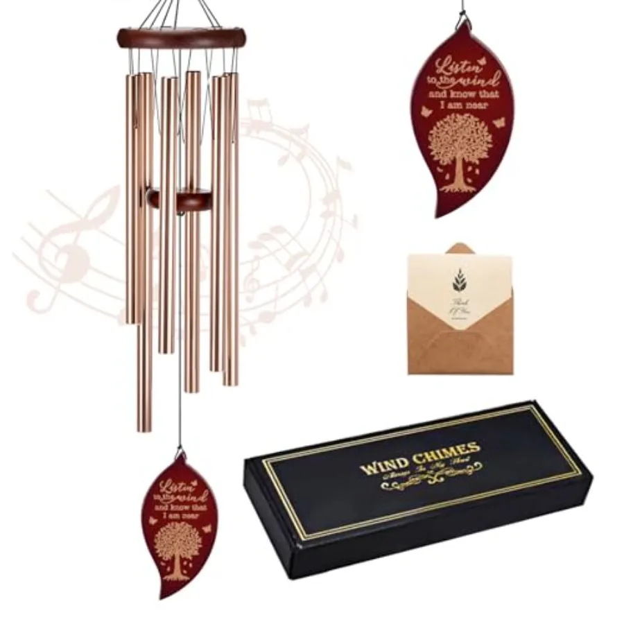 

Memorial Wind Chimes with Engraved Tree of Life 32 Sympathy Wind Chimes for the Loss of Loved One Prime Memorial Sympathy Remem
