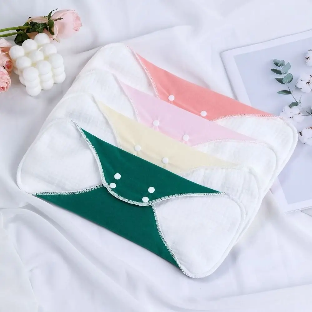 

Washable Menstrual Cloth Pads Reusable 33cm Large Panty Liner Soft Pantyliner High Absorbency Adult Diapers for Elderly