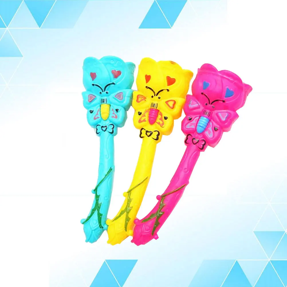 

3PCS Children's Projection Flash Rotating Stick Cartoon Glow Stick LED Glowing for Festival Party Use (Projecting )