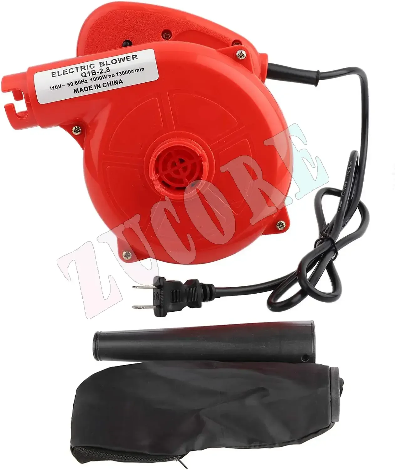 1000W  Handheld  Electric Blower Single Speed Air Blower Electric Air Blower for Computer Car Home Appliance Dust