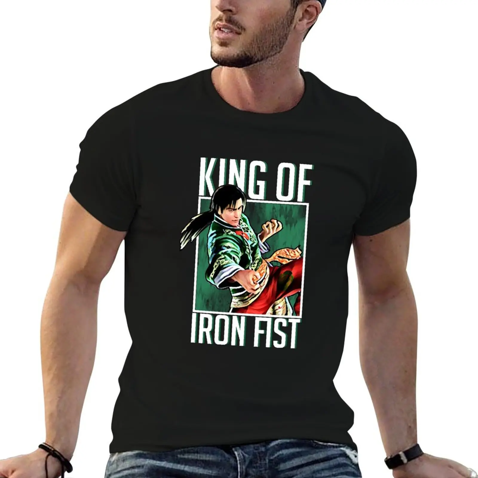 

King of Iron Fist - Lei Wulong T-Shirt t shirts for man pack cotton t shirts for man graphic tees T-Shirt