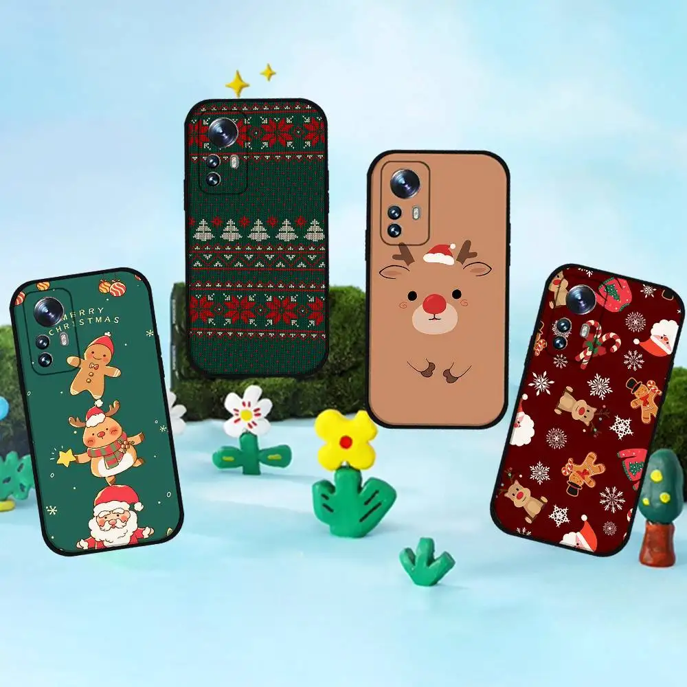 الزواج عيد الميلاد قضية الهاتف ل Xiaomi Redmi 13 12 13 12C 14C Redmi ملاحظة 14 13 12 برو زائد 12S 11S 11 10S غطاء ناعم #1