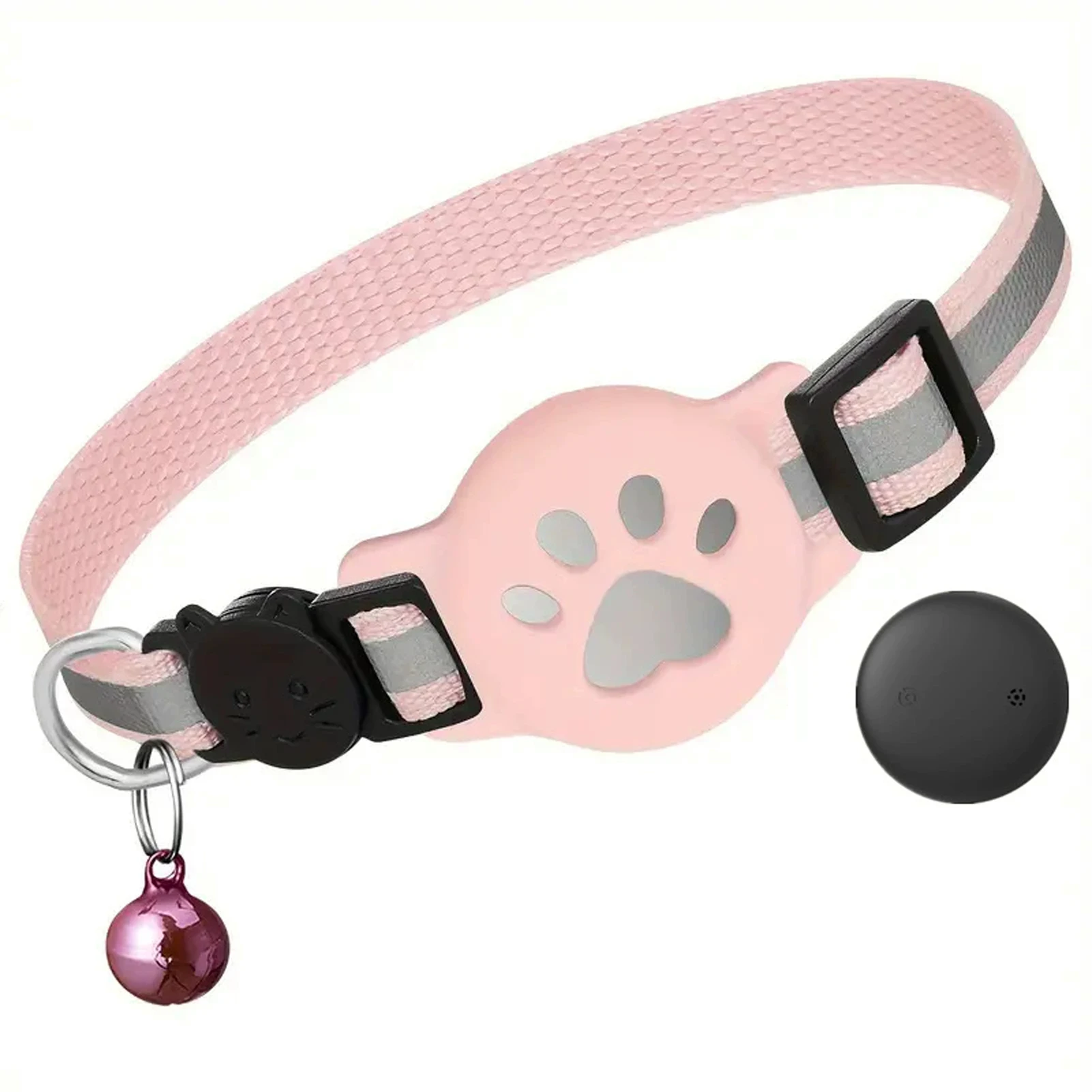 Dual-system Support Cat Collar With Trackers Waterproof Easy To For Dog Entertainment Low-power Cat Gps Trackers Collar