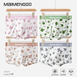 Men's Panties Boxer Shorts Cotton Underwear for Men cute sexy Cartoon Underpants Moisture Wicking & Breathable Boxer Briefs