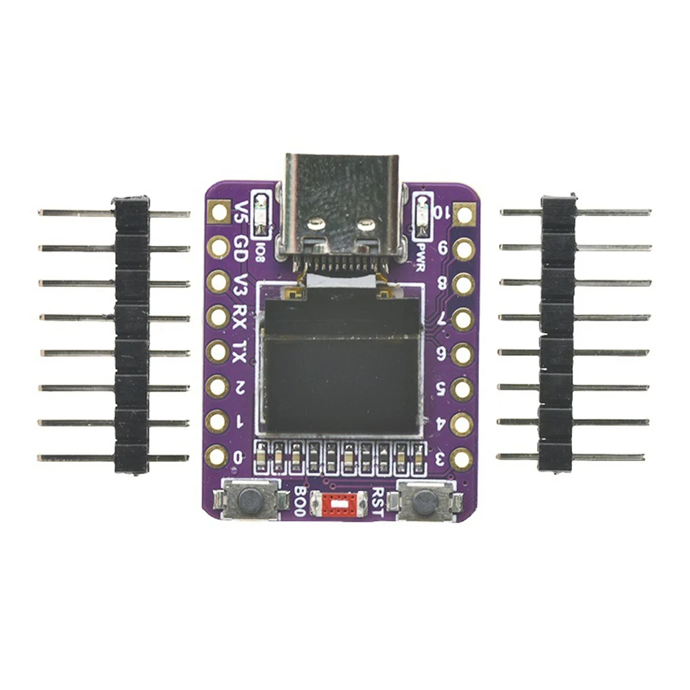Para ESP32-C3 0,42in para placa de desenvolvimento oled suporte wifi bluetooth-compatível para peças de instrumento de placa de desenvolvimento oled