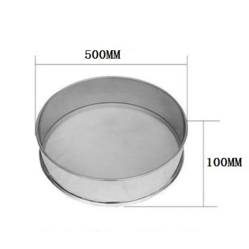 50cm Small vibrating sieve machine electric vibration screen powder electrostatic screening