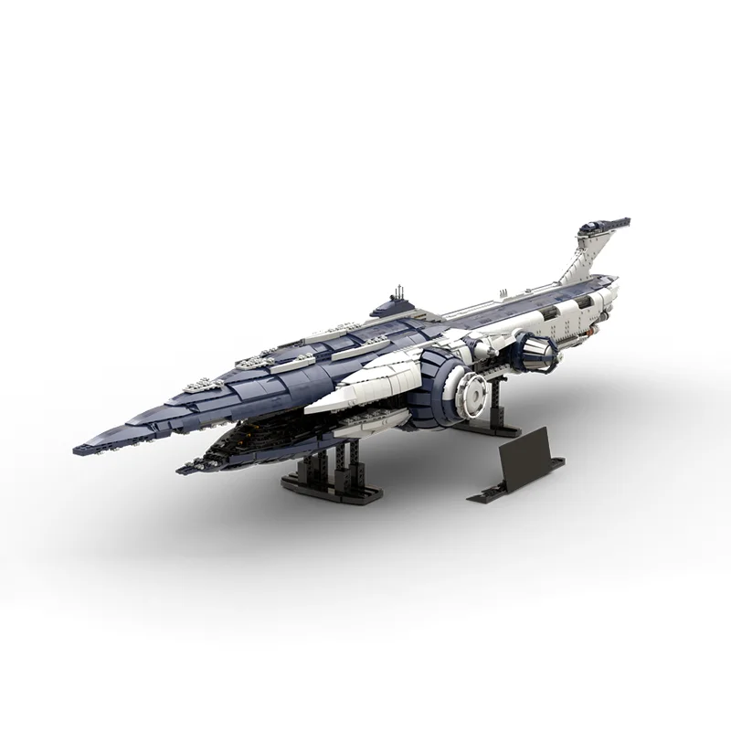 MOC Bausteine DIY Zusammenbaubare Bausteine Malevolence UCS Maßstabsmodell Weltraum Kreative Sammlung Ausstellungsstück Feiertags-Spielzeug Geschenke 7930 Teile