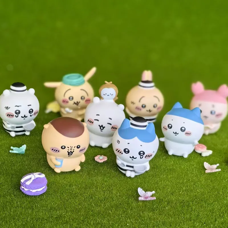 치카와 프렌즈 시리즈 4 블라인드 박스 피규어 |   귀여운 우사기 하치와레 슈마이 치이카와 수집용 장난감 팬들을 위한 디스플레이 장난감