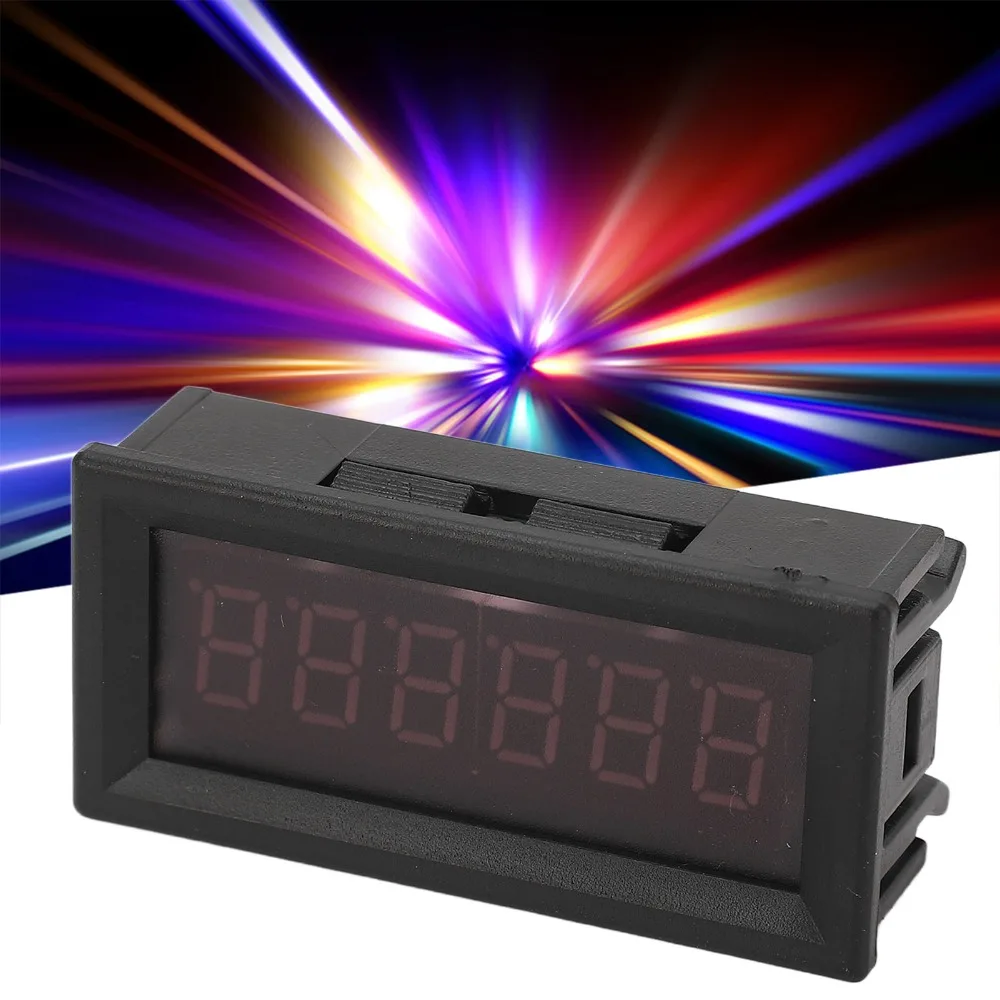 0.36 Inch 6 Bit LED Display Module RS485 Adjustable Brightness Digital Tube Module Electronic Label Function Red Segment Display