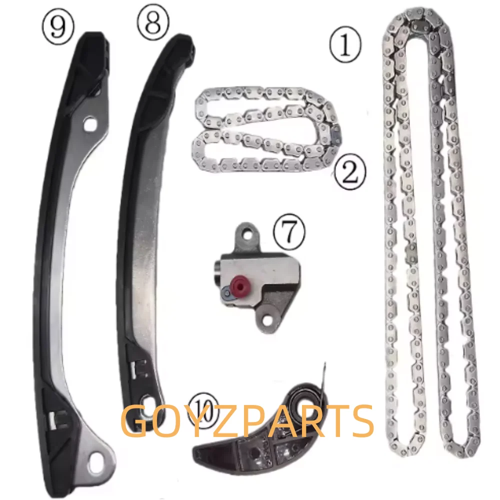 HR15 HR15DE 13024-CJ01B Engine Timing Chain Tensioner Repair Kit For Nissan SUNNY TIIDA LIVINA JUKE LATIO MICRA NOTE NV200 1.5L