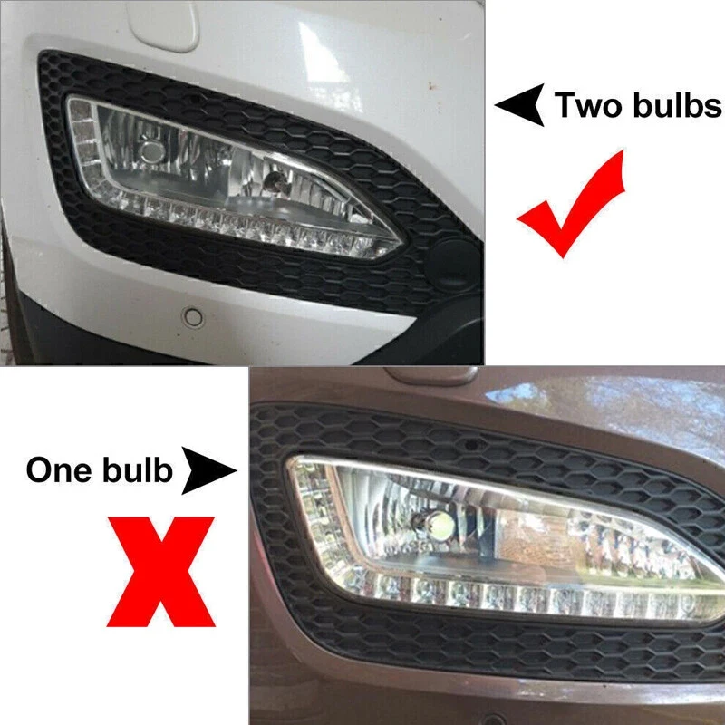 Automobile Headlamp LED DRL Fog Light LED Driving Day Lights Car Accessories For Hyundai Santa Fe Maxcruz Fe IX45 2013 2014 2015