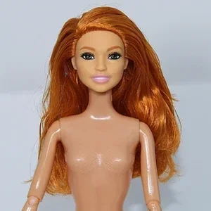 باربي الأميرة عارية الدمى للفتيات تلبيس اللعب المفاصل المنقولة مع الجسم الرئيسي الشعر الملون لعب البيت الموضة 1: 6 30 سم أعلى 8 مبيعات دمية امرأة عارية - No8