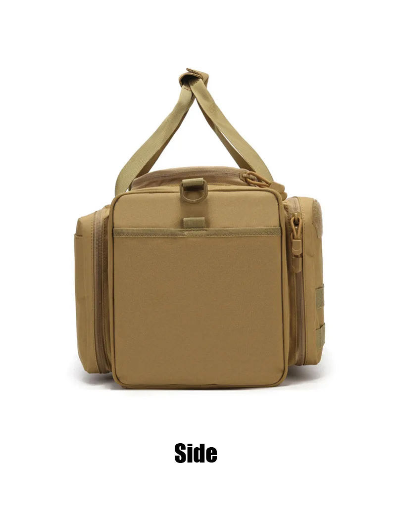 Range Bag Outdoor Hunting Training Shooting Molle Gun Bags Climbing Hiking Camping Large Capacity Handbag