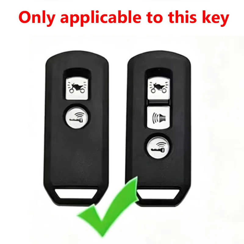 Motorcycle CNC Key Remote Cover CNC Case Chain & Keychain Key Ring For HONDA PCX125 PCX 150 PCX150 PCX 160 2018-2024 Accessories