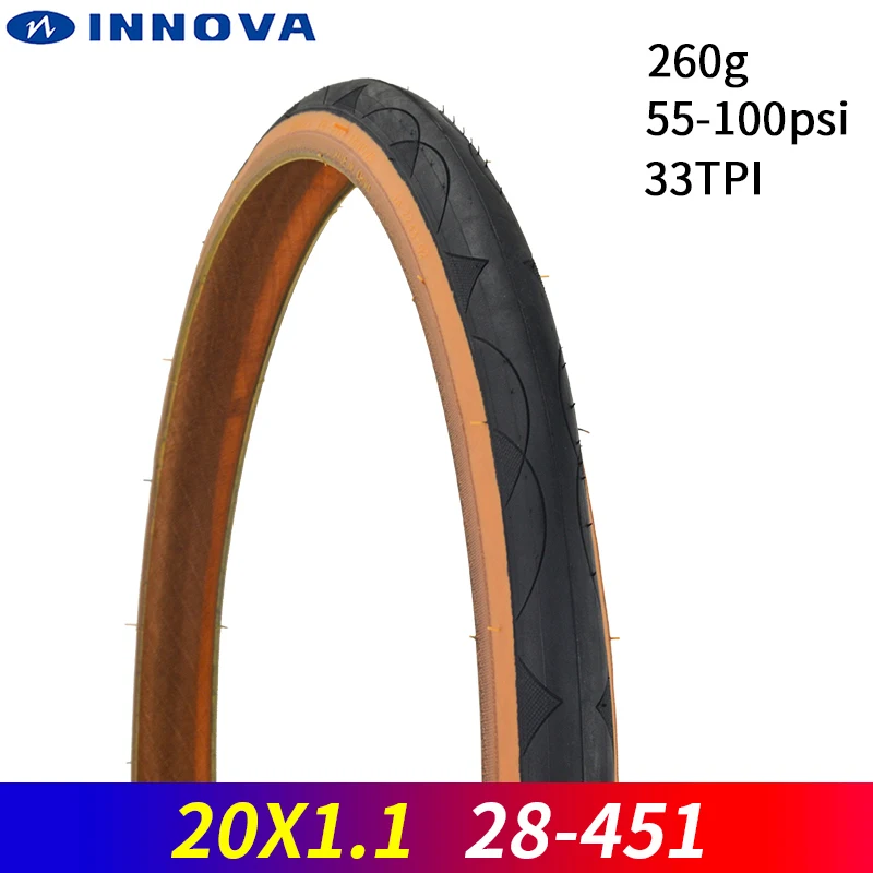 INNOVA 20x1 3/8 20x1 1/8 自転車タイヤ 20インチ 37-451 小径車用