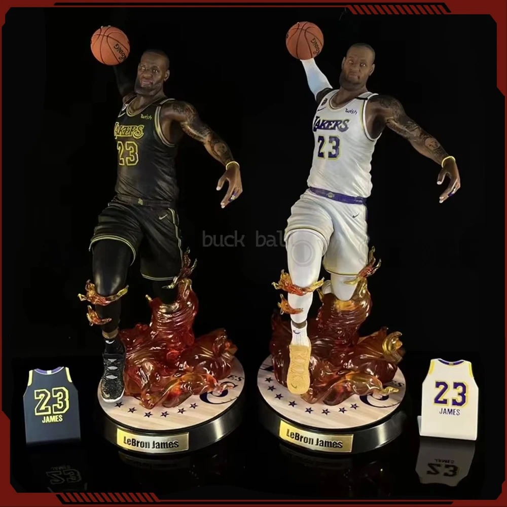 NBA Basketball Star Lebron James Figure Star Soldier Model Pvc Statue Collection Doll Decoration Desktop Toy Kids Birthday Gift