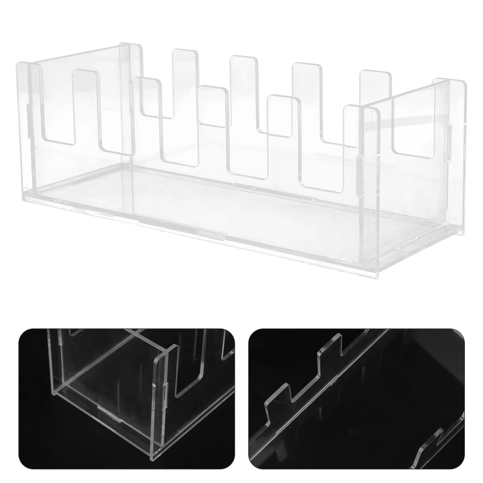 

Laboratory Glass Petri Dish Rack Acrylic Clear Drying Stand Organizing Lab Dish Storage Holder Display Shelf Rack