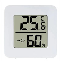 Mini Indoor Thermometer LCD Digital Temperature Room Hygrometer Gauge Sensor Humidity Meter Indoor Thermometer Temperature