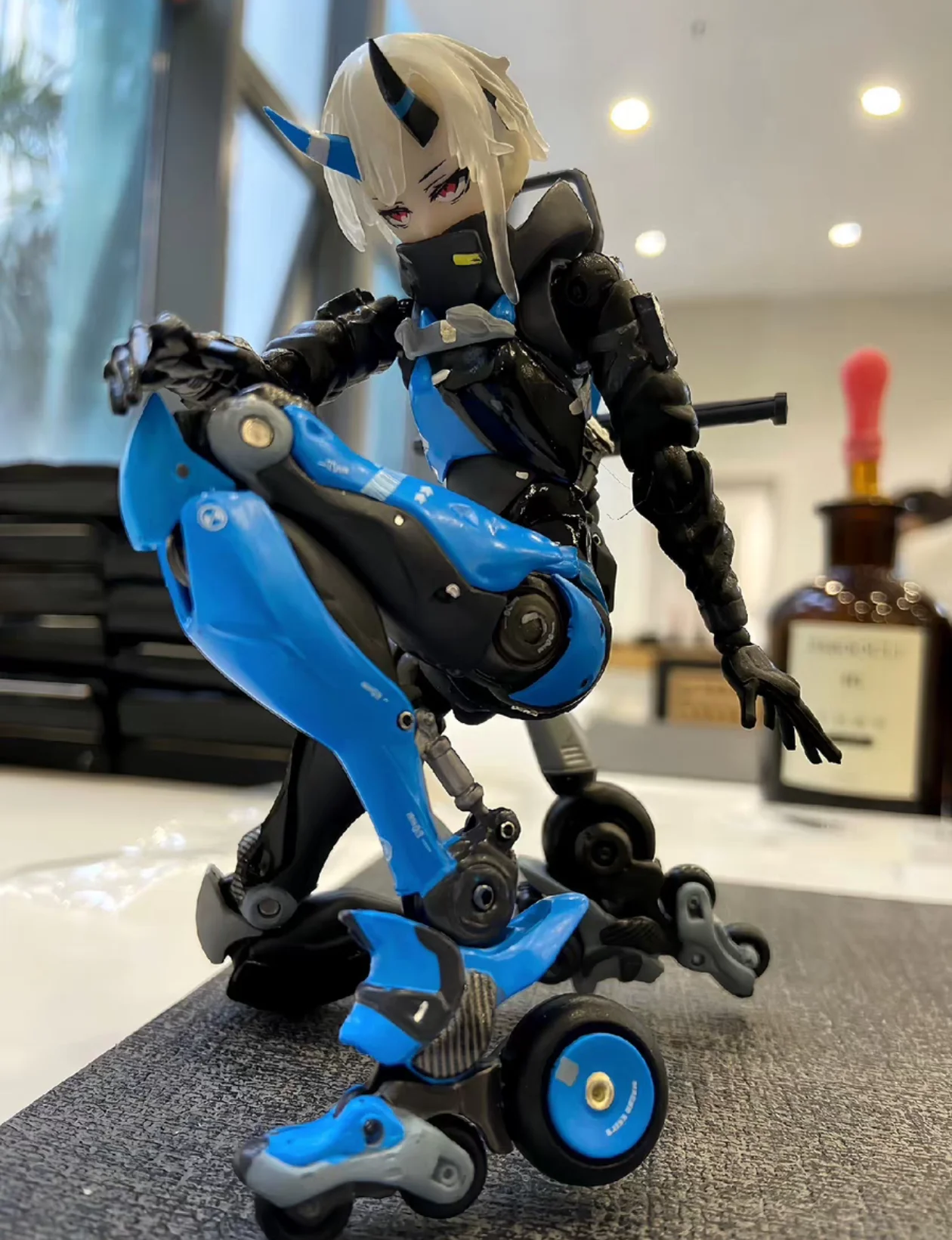 لعبة نموذج شخصية أنيمي ، GSC Max Factory ، Sentinel MOTORED ، CYBORG RUNNER SSX ، teno AZUR MANDARIN ، هدايا مفاجئة ، جديدة