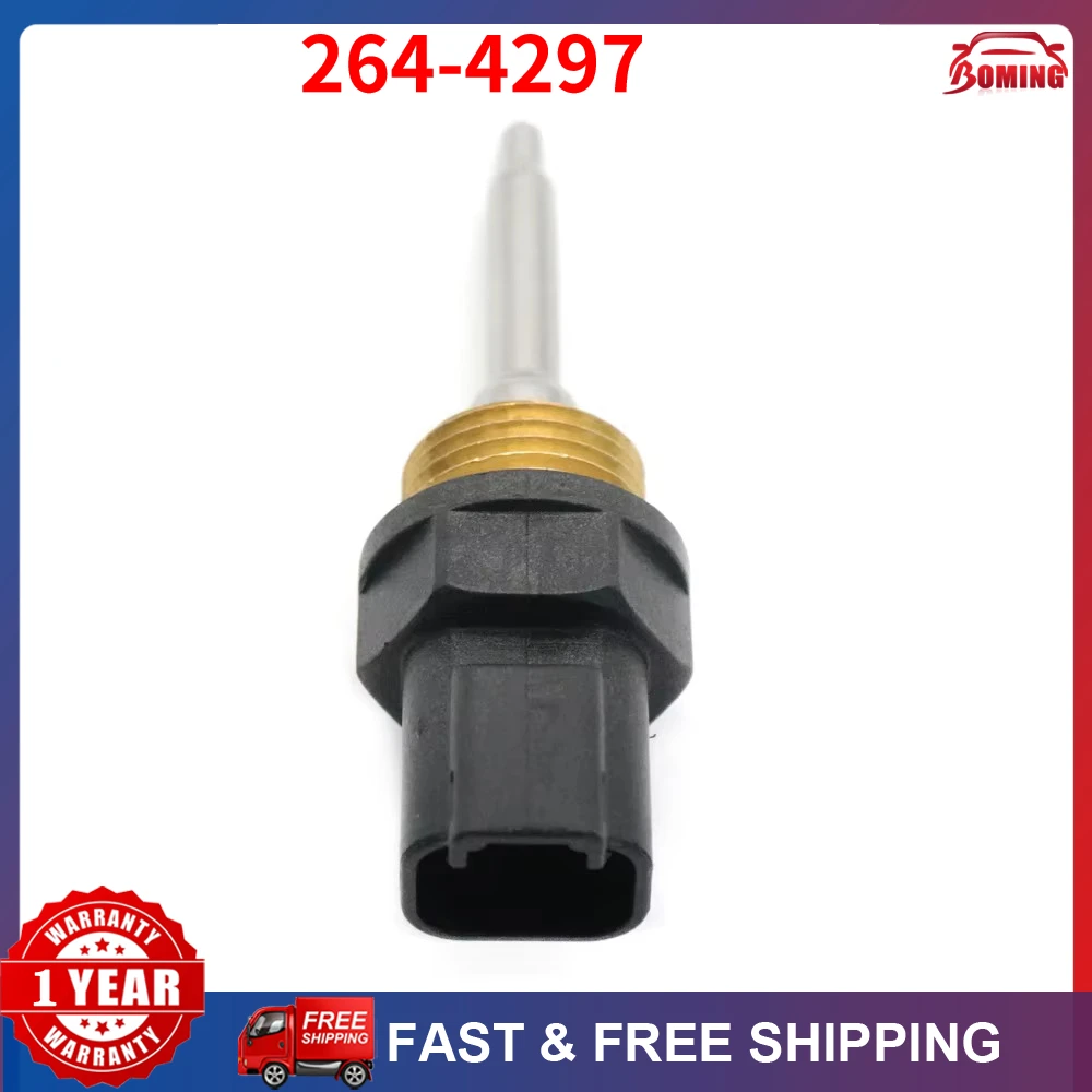 Car Heavy Duty Water Temperature Temp Sensor 264-4297 Fit For Caterpillar CAT AP-1055D AP-755 AP-1000D BG-2455D 725 730 735 740