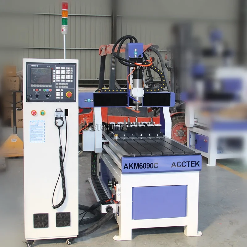 Mini Atc Cnc Router Machine Hout Tafel 3030 4040 3D 4 As 6040 6090 Деревообработка Voor Hout Pcb Mdf Acryl snijden 2.2kw