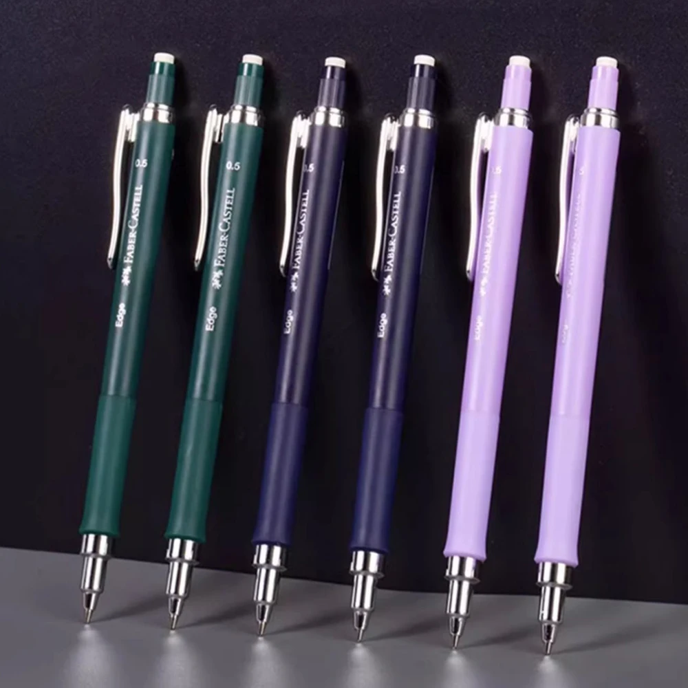 German Faber-castell Mechanical Pencil 0.5mm Press Activity Pencil Not Easy To Break Student Drawing Cute School Stationery