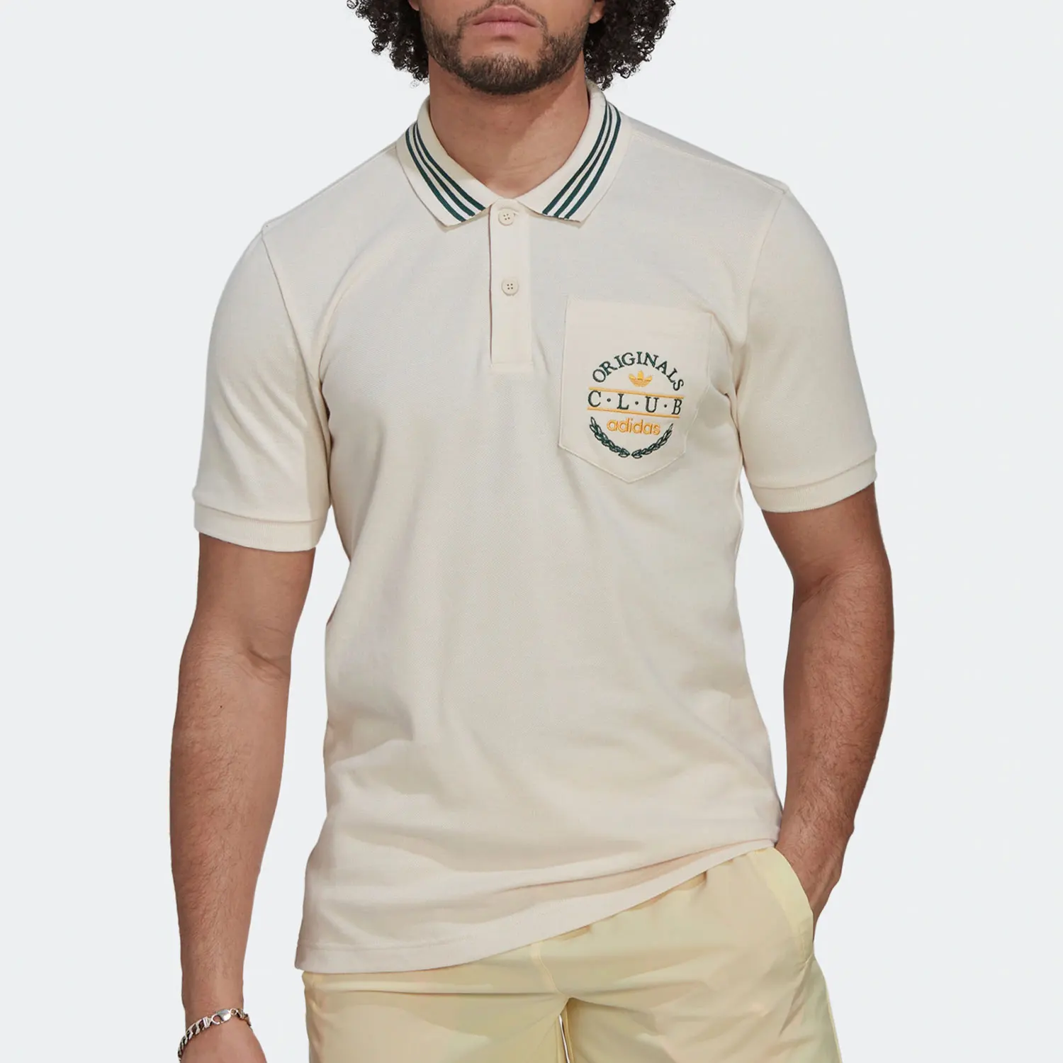 

Мужская летняя спортивная рубашка-поло Adidas Originals HR7898