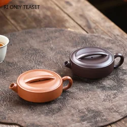 110ml Chinese Yixing Purple Clay Teapots Beauty Kettle Small Capacity Famous Handmade Tea Pot Raw Ore Zisha Tea Set Teaware