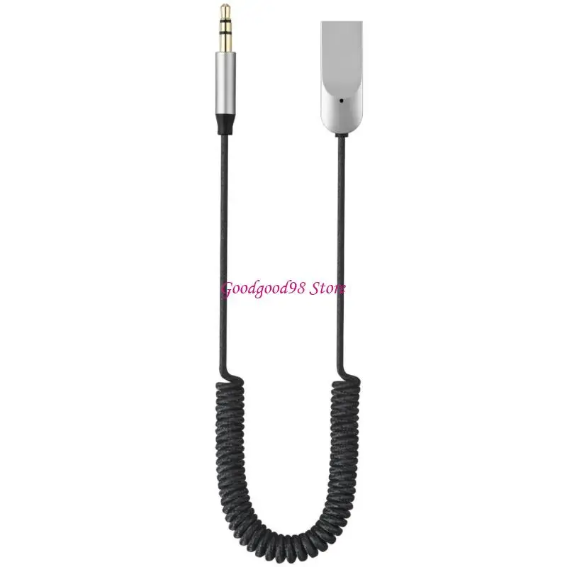 

USB to 3.5mm Wireless Sound Converters 3.5mm AUXs Input Clear Sound Quality W8EC