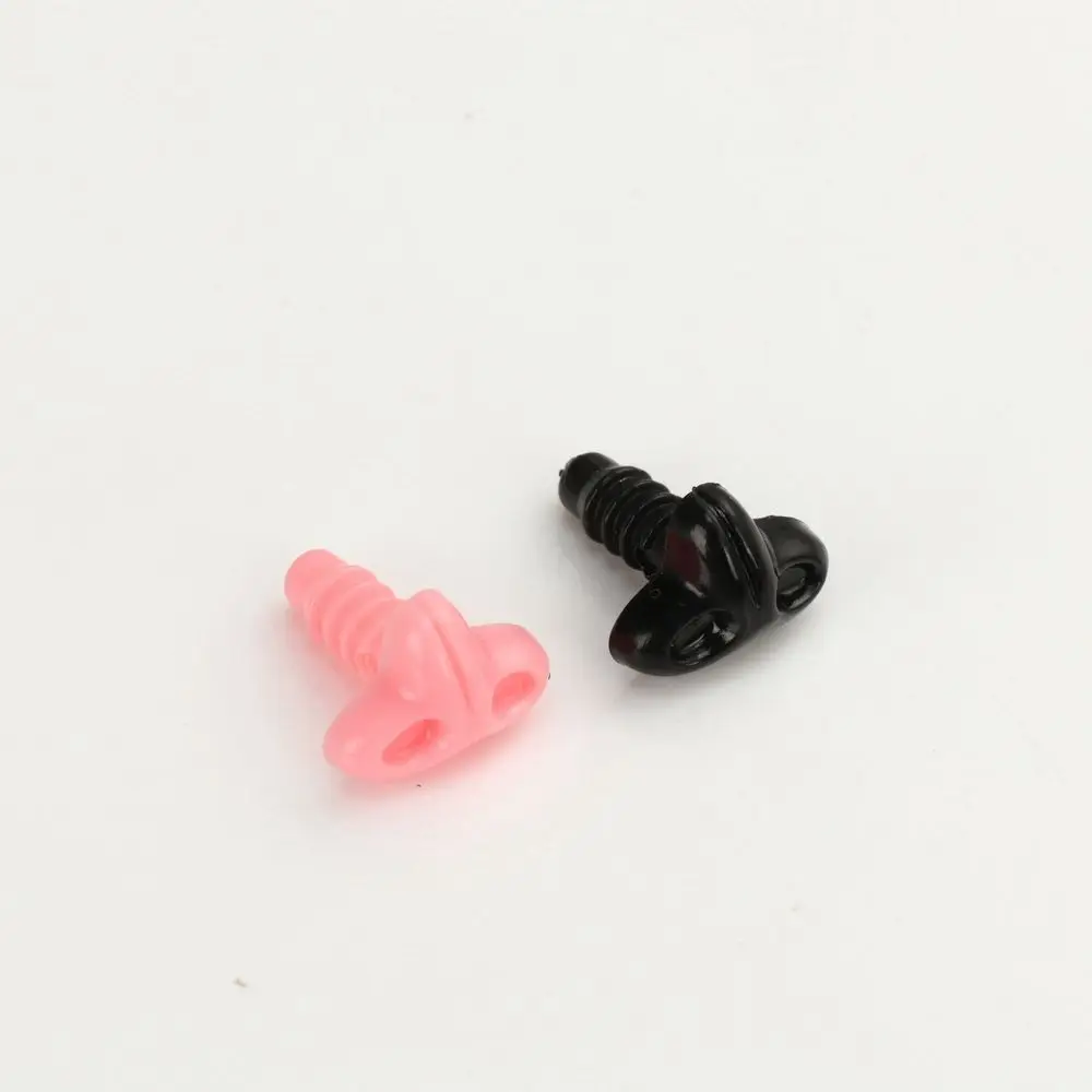 10pcs Plastic DIY Tool Bear Buttons Dolls Accessories Safety Parts  Noses Triangle Nose