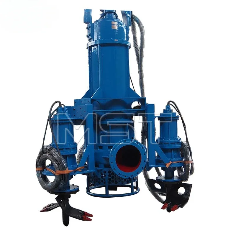 Large flow sea sand dredging slurry pump discharge submersible excavation slurry pump