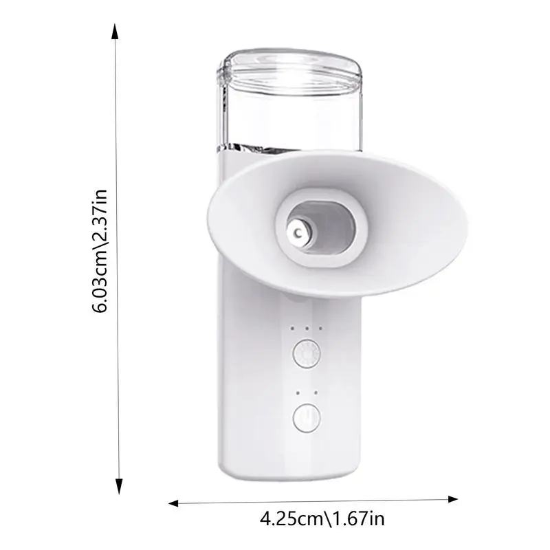 Eye Steamer Hand Held Sprayer Facial Steamer Rechargeable Eye Drop Steamer Cool Mister Eye Steaming Device For Salon Travel