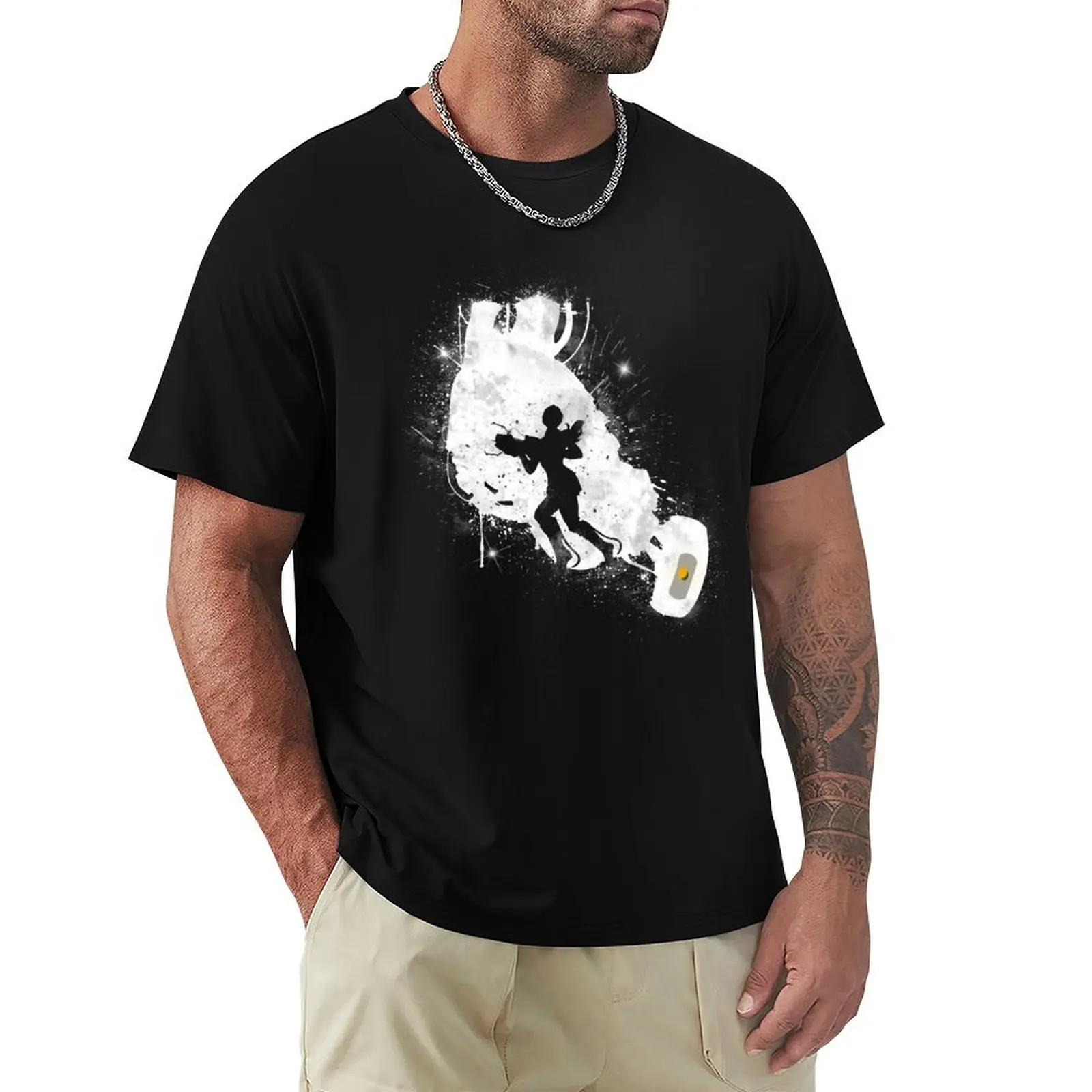 Still Alive (White Ver.) T-Shirt Work Wear Lightweight Tee