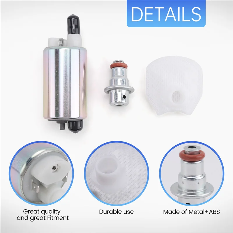 Bomba de combustível e filtro abundante para Kawasaki Vulcan 1700 VN1700 VN900 Voyager 49040-0022 49040-0035