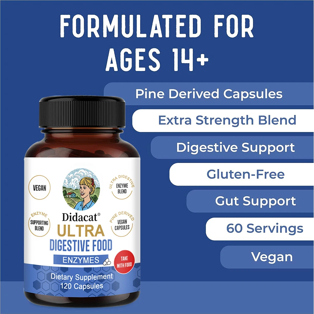 

Пищевые ферменты — способствуют пищеварению, поддерживают здоровье Gut, улучшают впитывание питательных веществ, подходят для мужчин и женщин