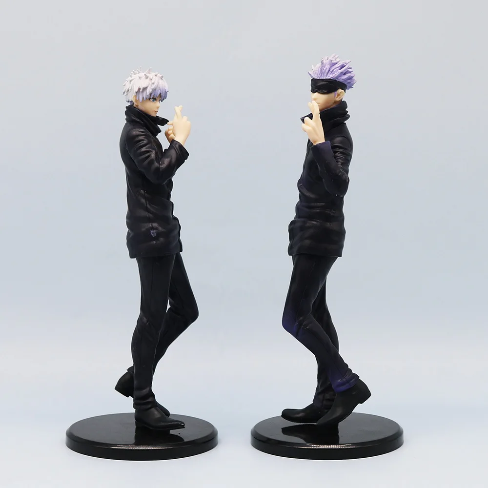Figurka anime Jujutsu Kaisen Satoru Gojo 21 cm, model zabawka, prezent kolekcjonerski, figurka akcji Itadori Yuji, PVC